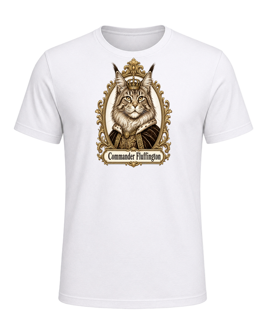 Maine Coon Royalty — White