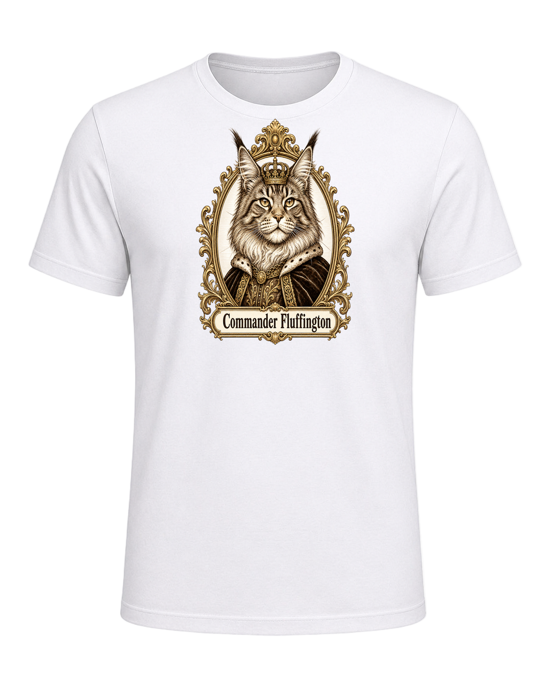 Maine Coon Royalty — White