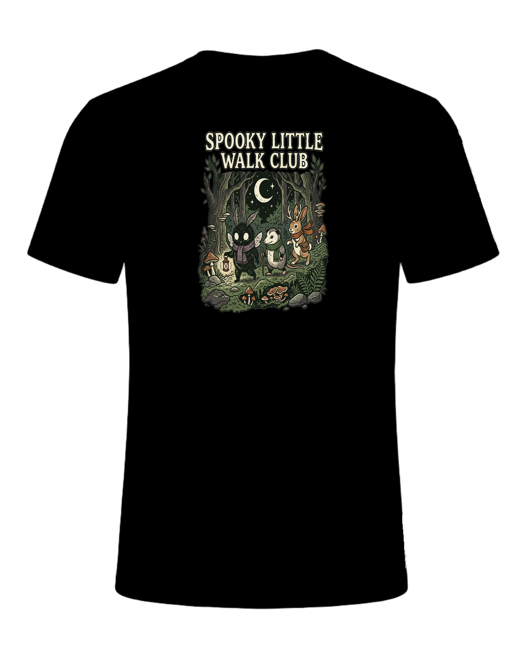 SPOOKY LITTLE WALK CLUB — Black