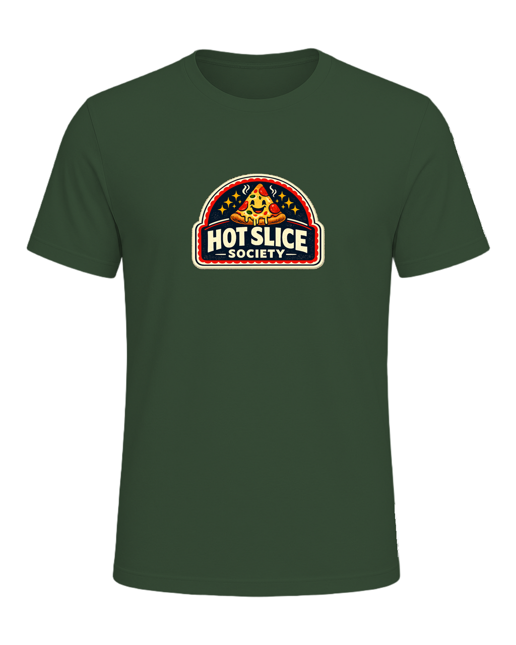 A bold retro pizza-club tee for anyone proudly living the hot slice lifestyle. — Heather Forest