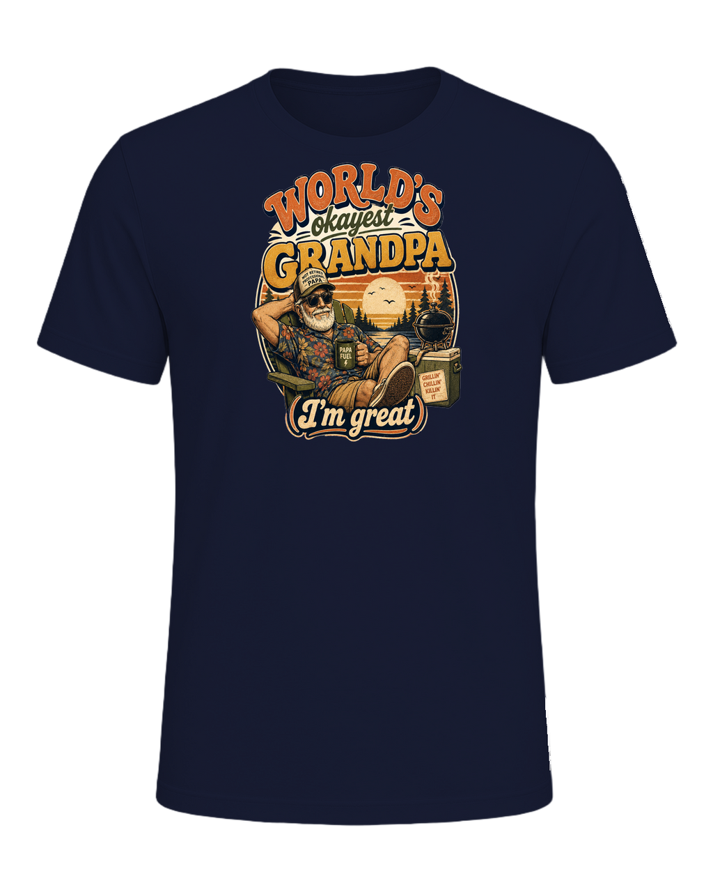 World's okayest grandpa (I'm great) — Navy