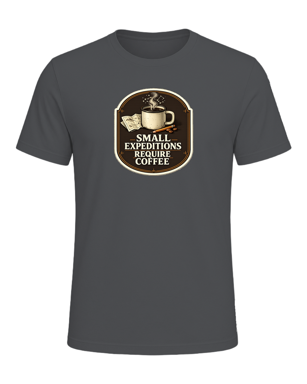 Small Expeditions Require Coffee Tee — Asphalt