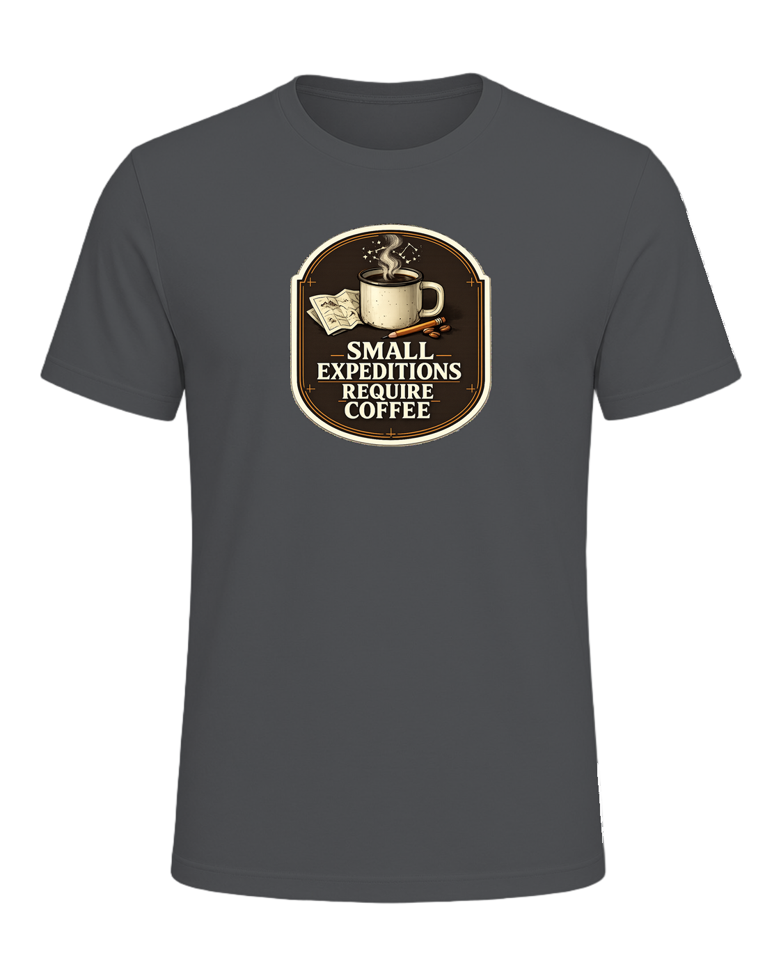 Small Expeditions Require Coffee Tee — Asphalt