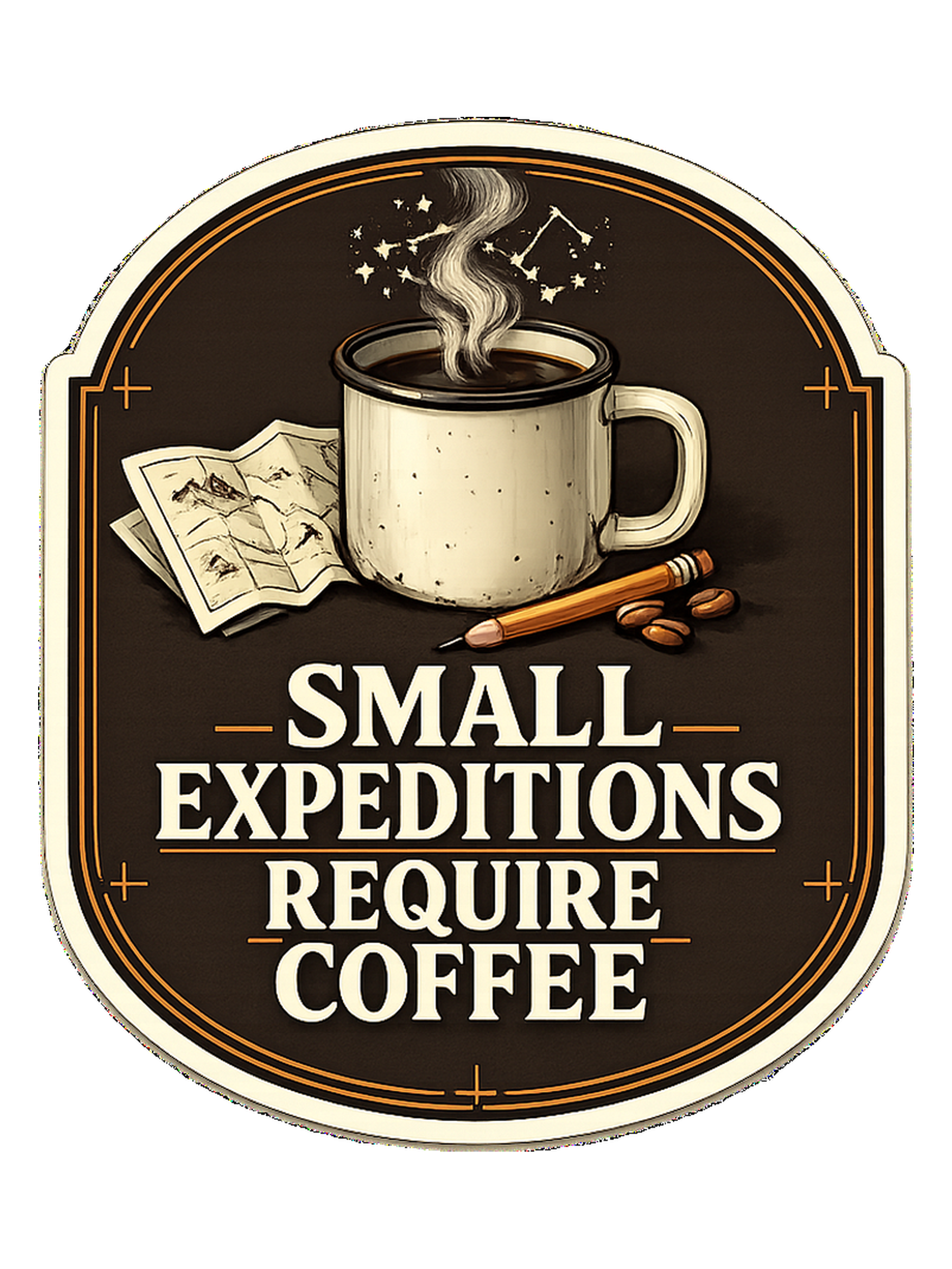 Small Expeditions Require Coffee Tee