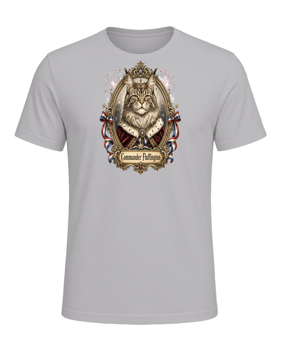 Maine Coon Royalty — Athletic Heather