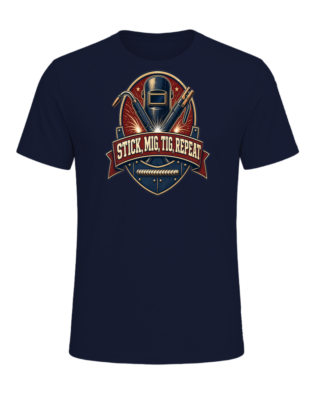 STICK, MIG, TIG, REPEAT — Navy
