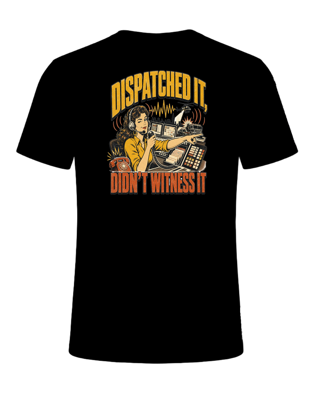 Dispatched it, didn't witness it — Black