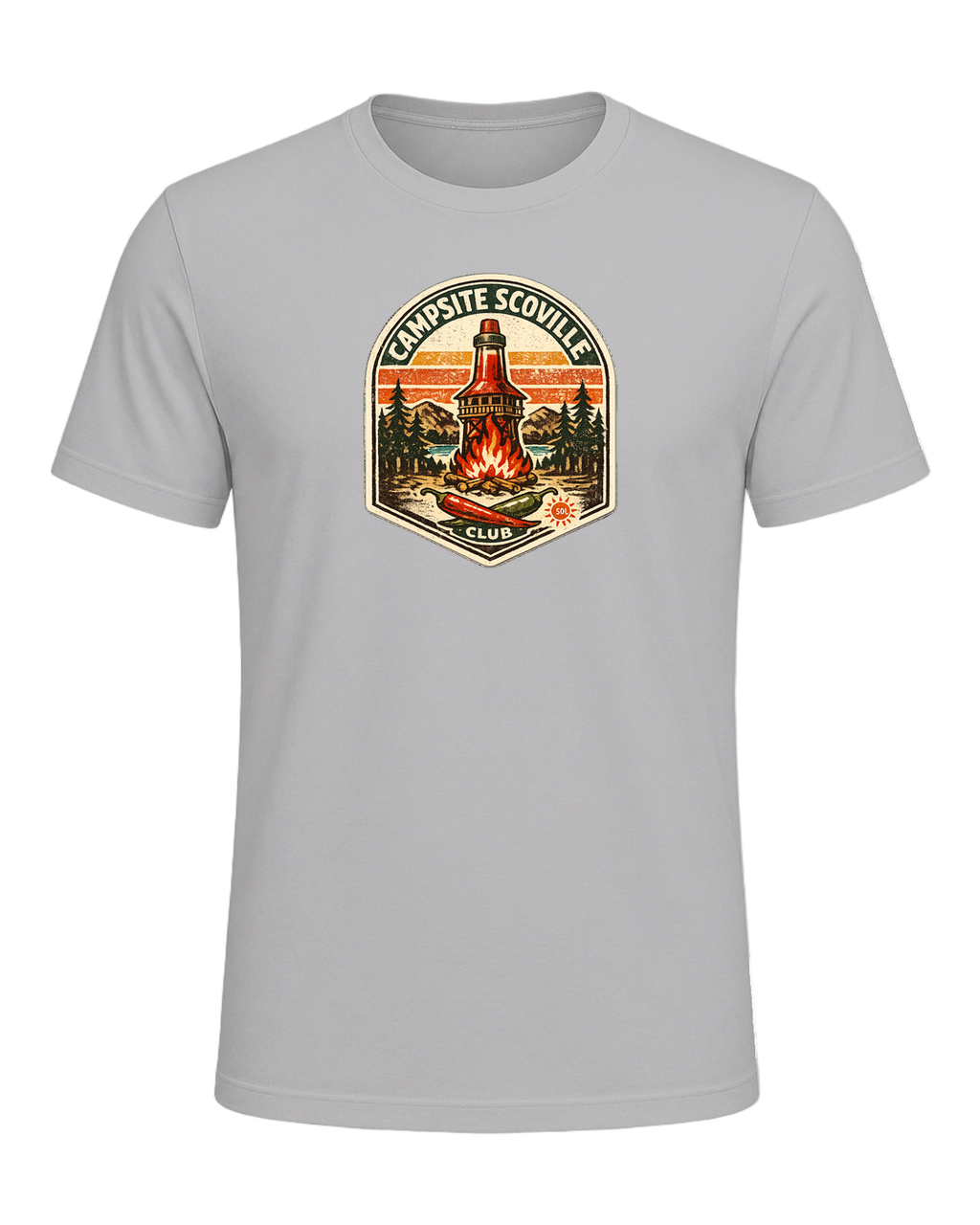 Campsite Scoville Club Tee — Athletic Heather