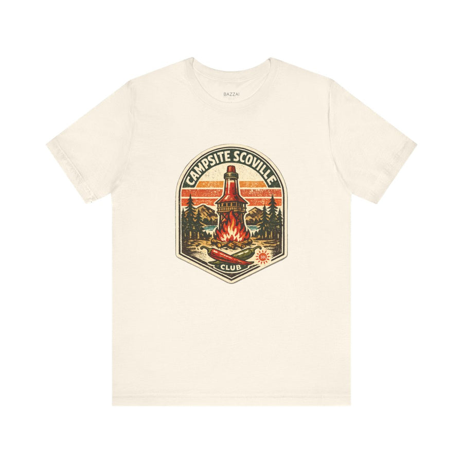 Camping Hot Sauce Gift T-Shirt — Campsite Scoville Club
