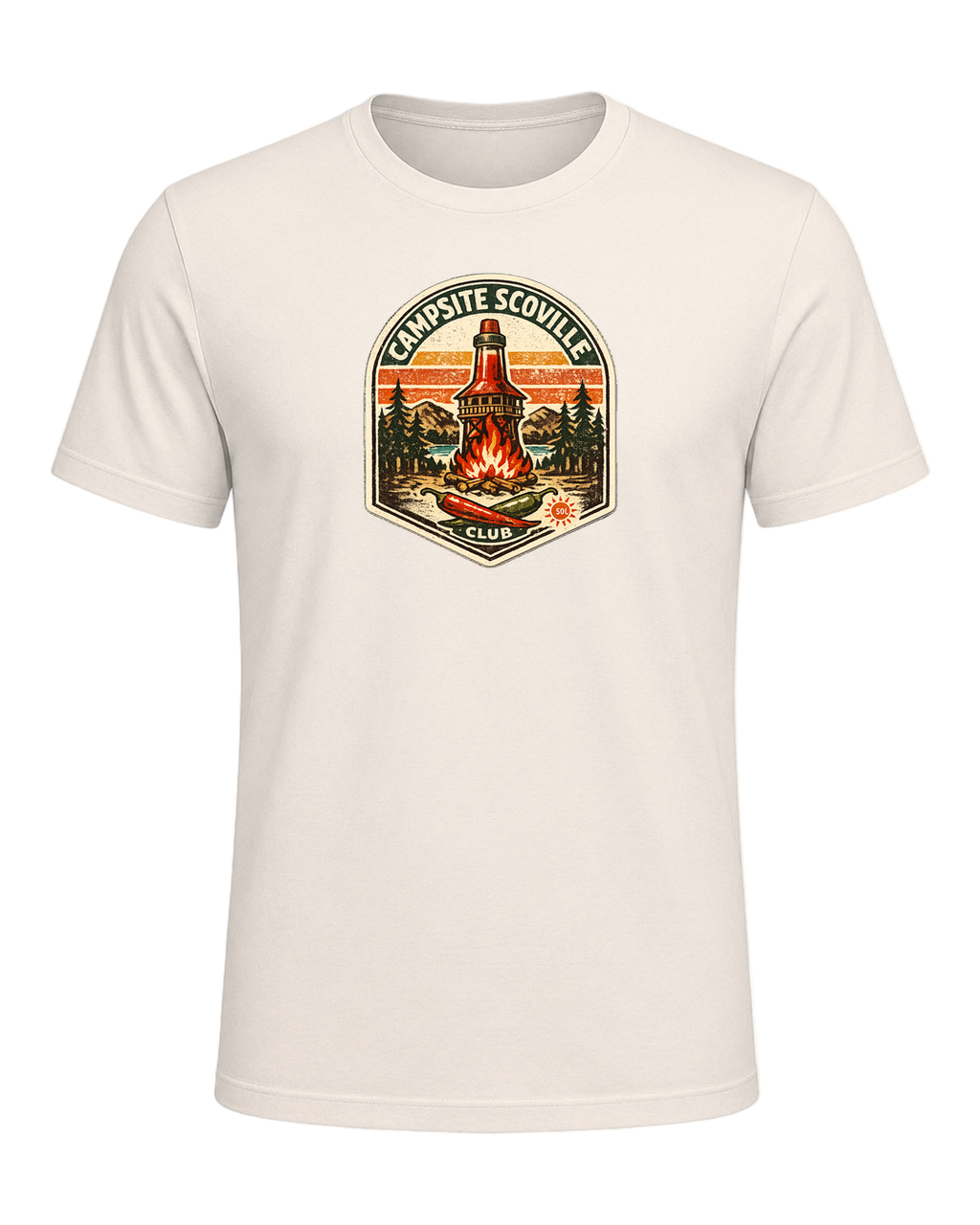Campsite Scoville Club Tee — Natural