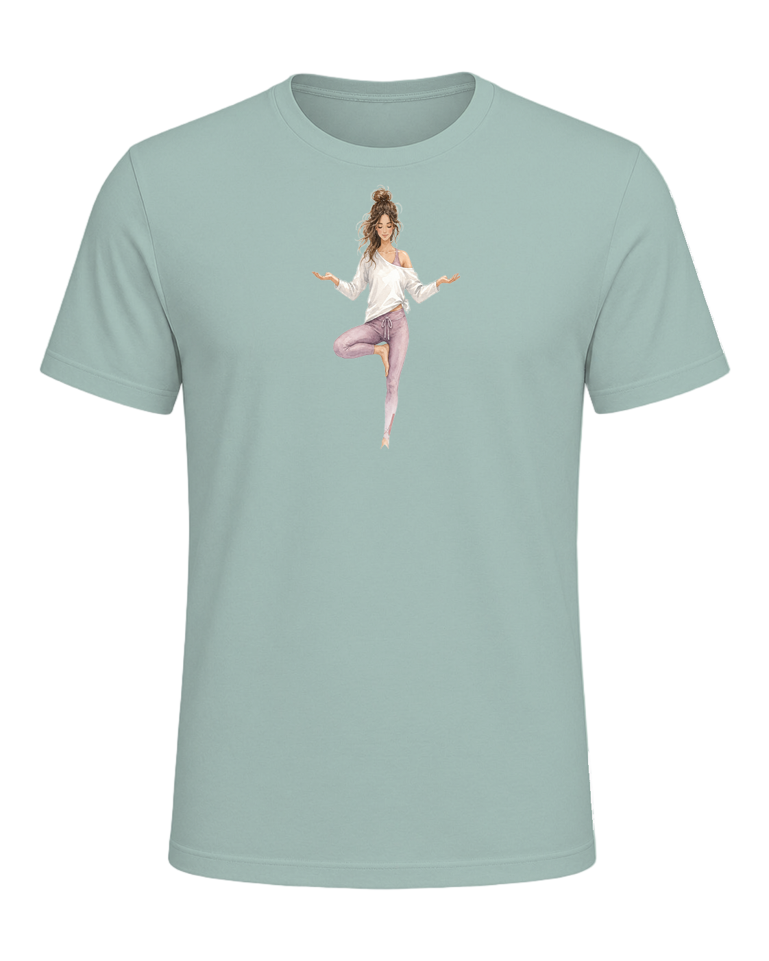 Yoga Mom — Dusty Blue