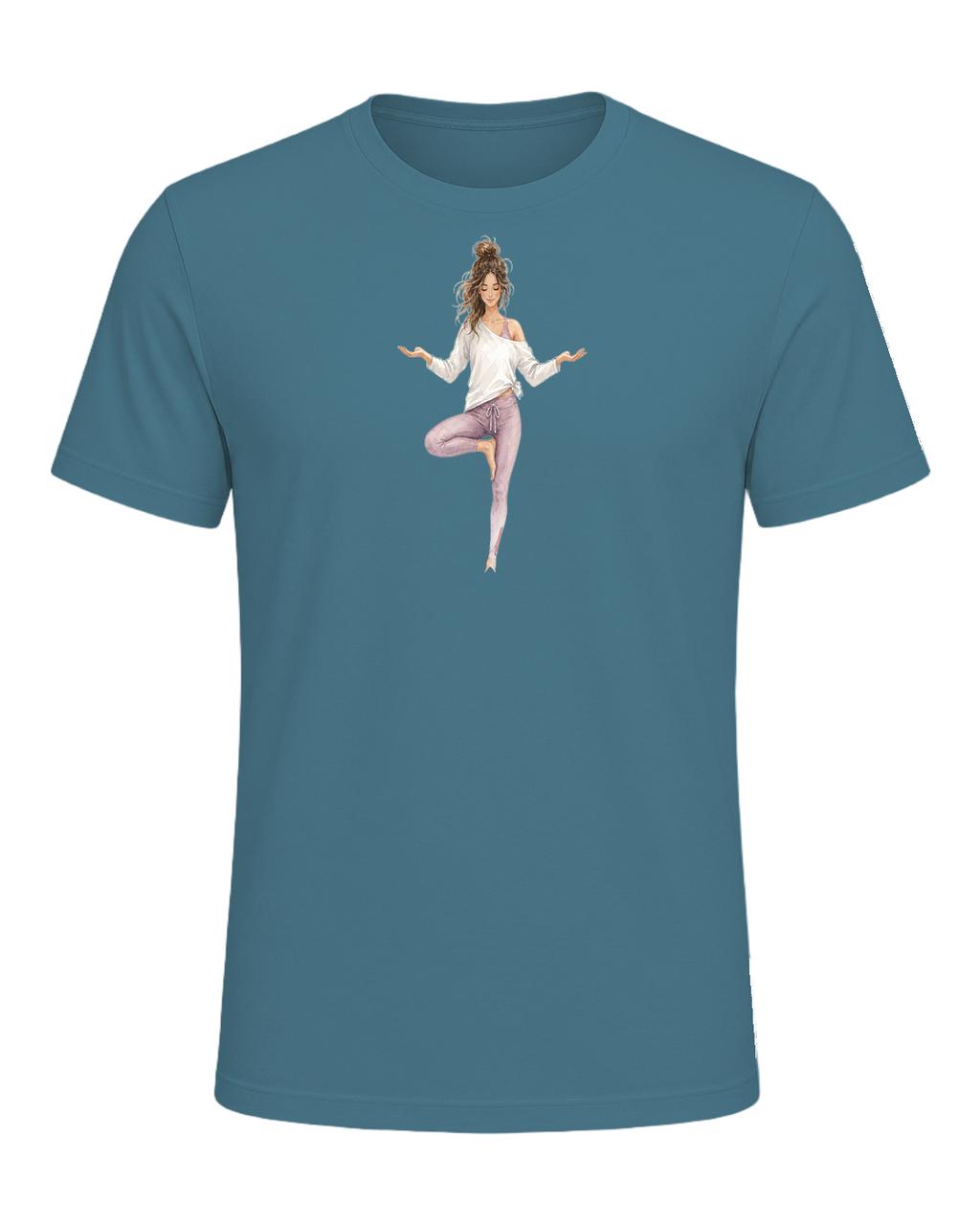 Yoga Mom — Heather Deep Teal