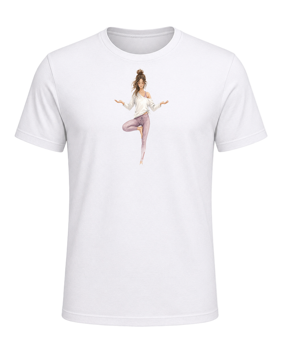 Yoga Mom — White