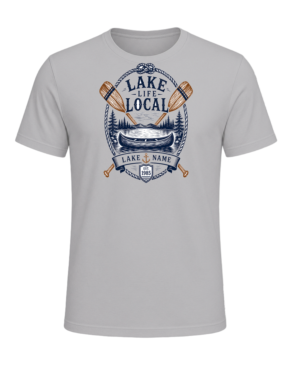 Lake Life Local — Athletic Heather