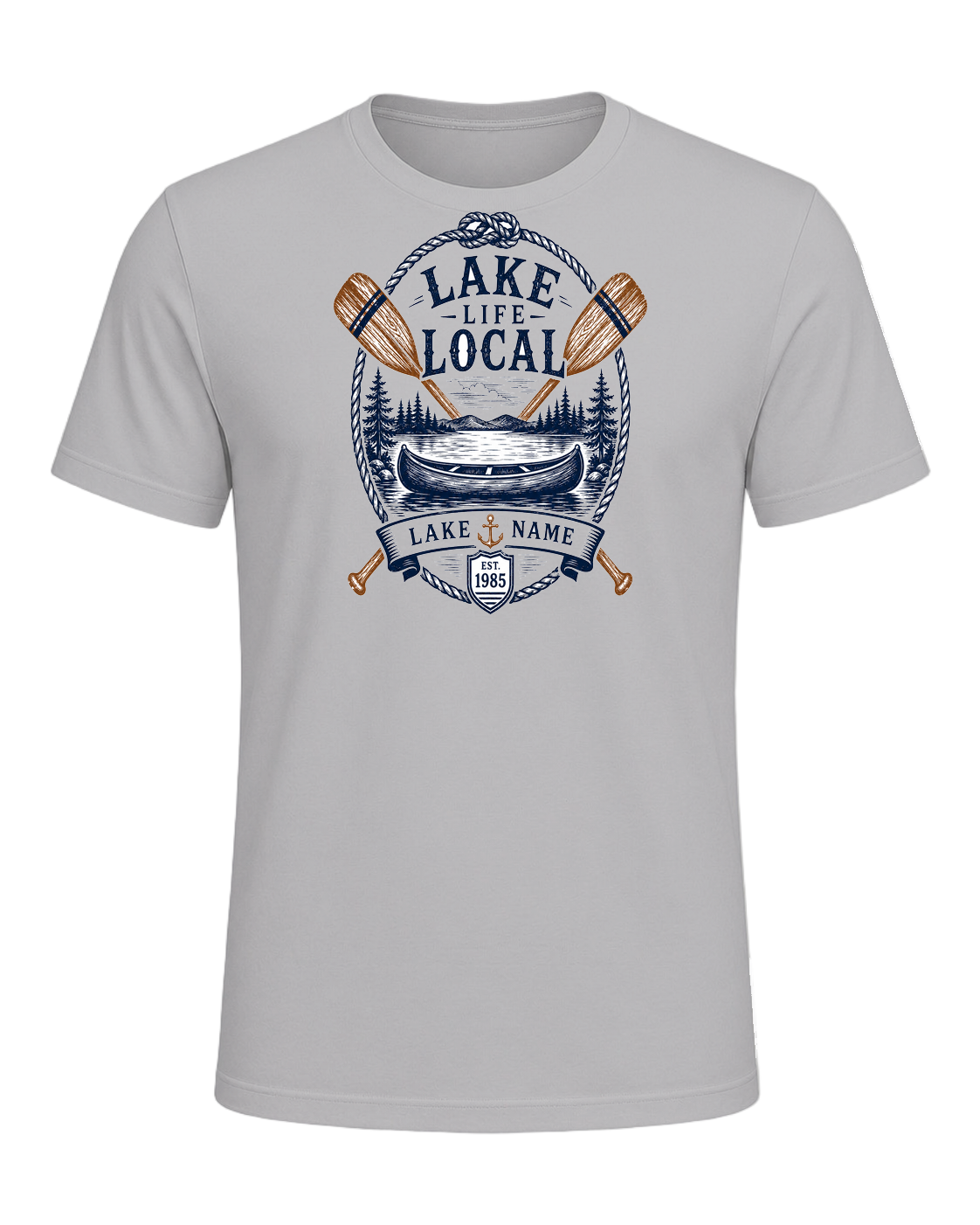 Lake Life Local — Athletic Heather