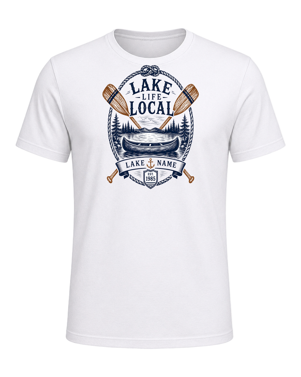 Lake Life Local — White