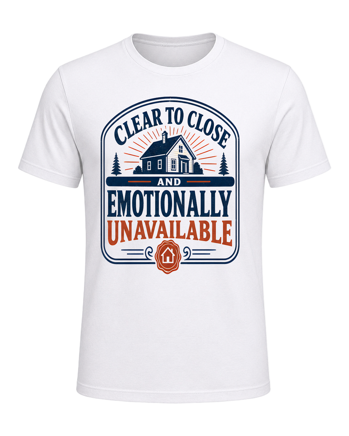CLEAR TO CLOSE AND EMOTIONALLY UNAVAILABLE — White