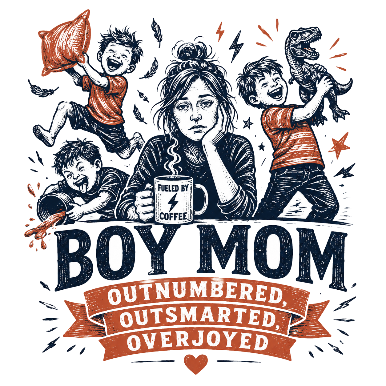Boy Mom Humor