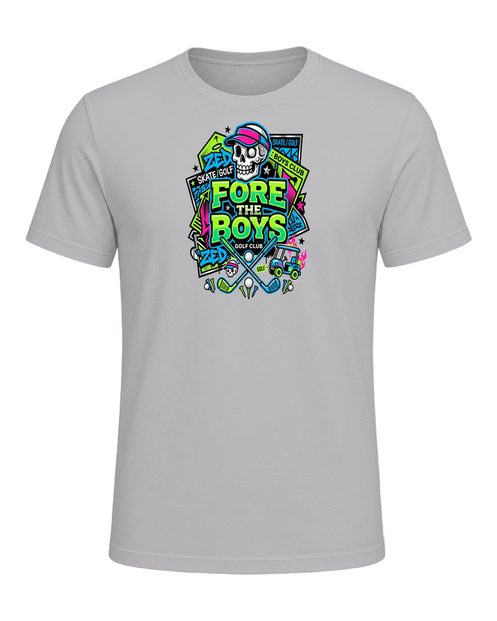 FORE THE BOYS — Athletic Heather
