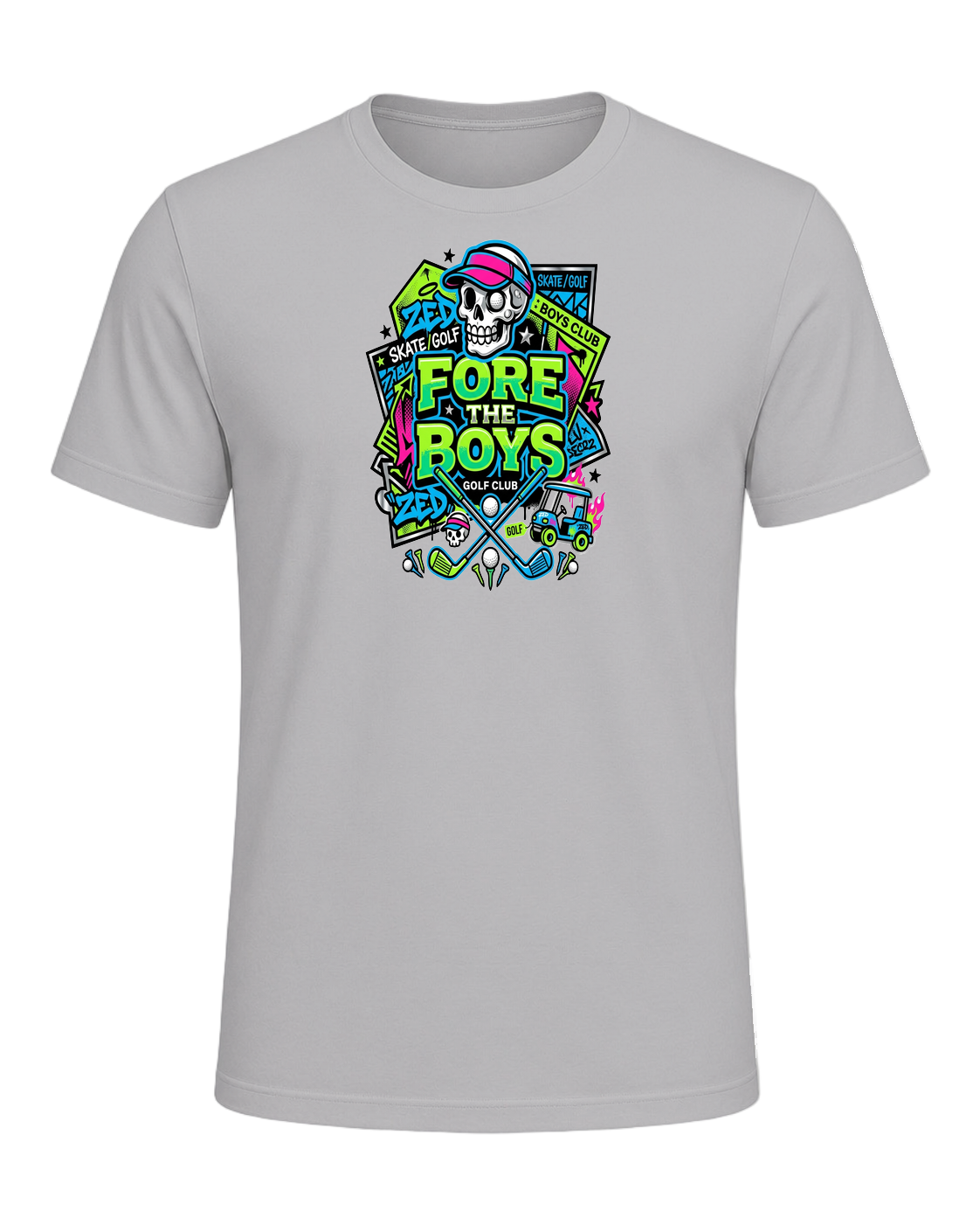 FORE THE BOYS — Athletic Heather