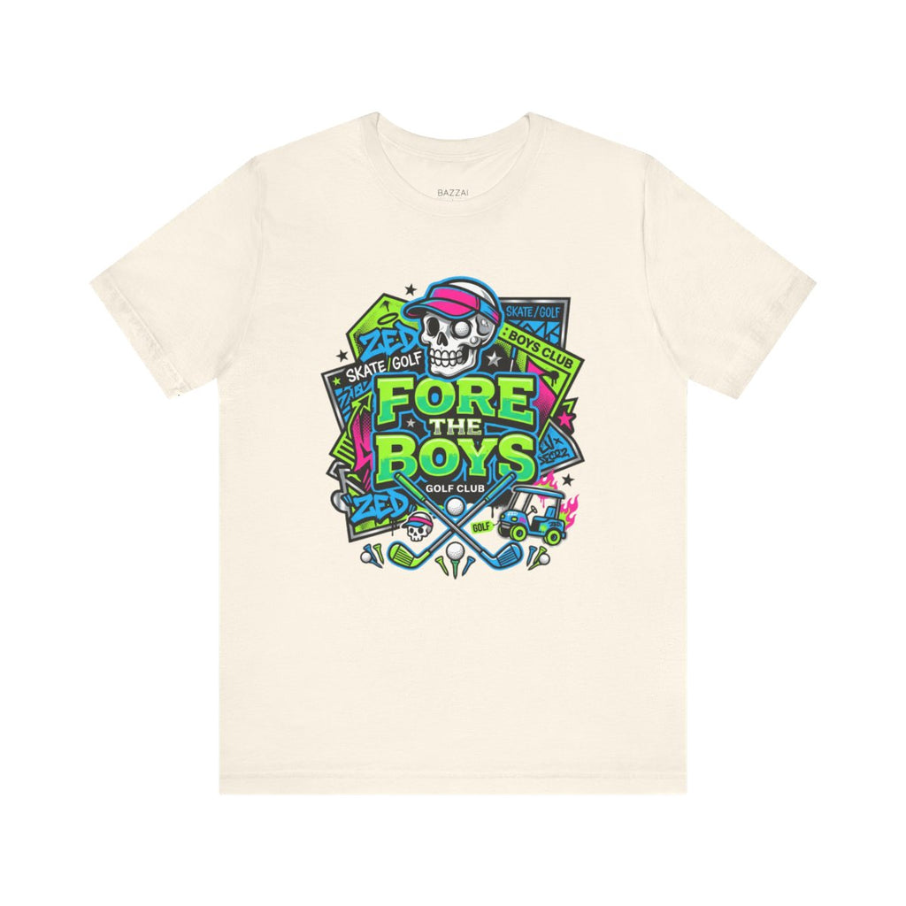 Golf Gift T-Shirt — Fore the Boys — golf t-shirt design