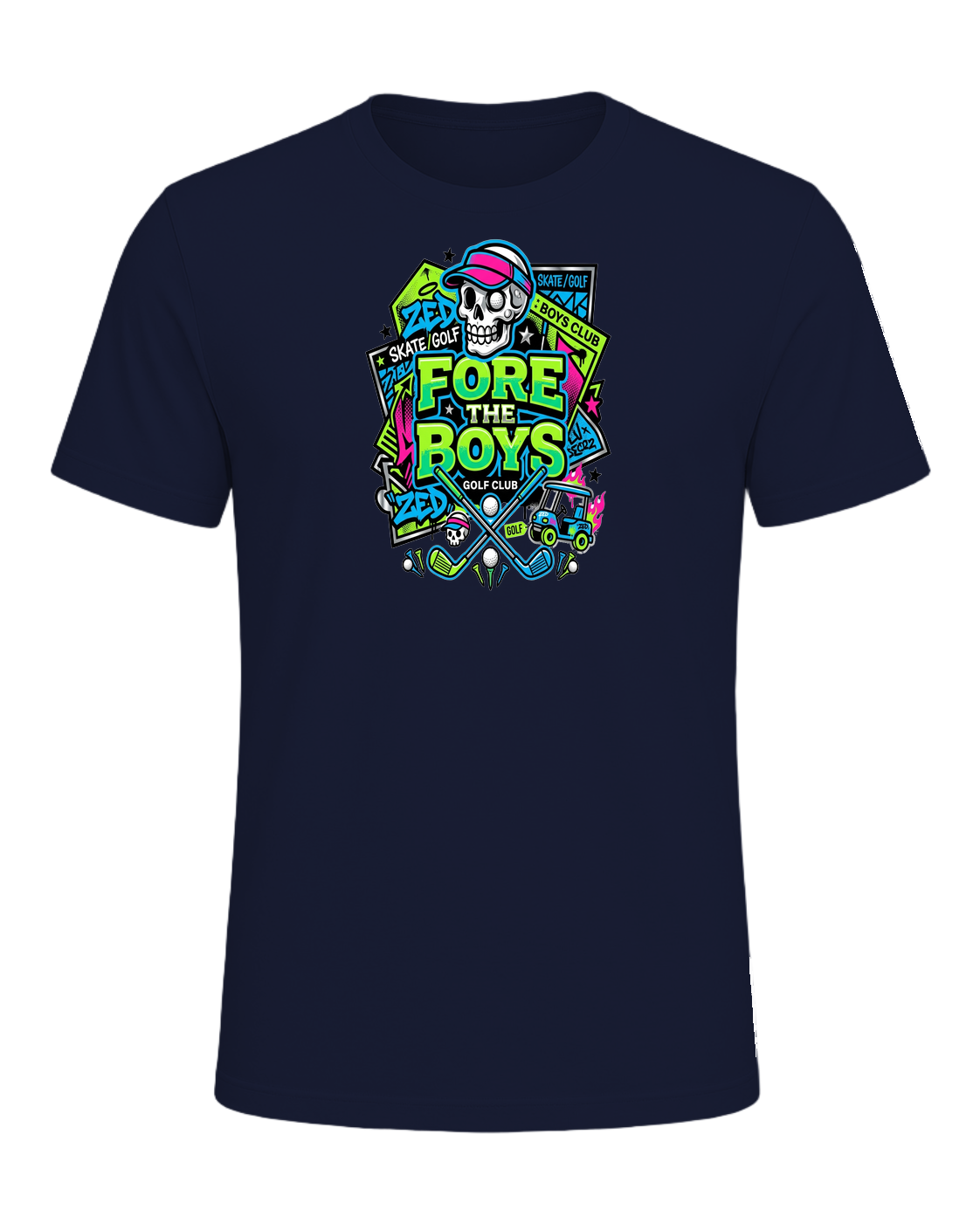 FORE THE BOYS — Navy
