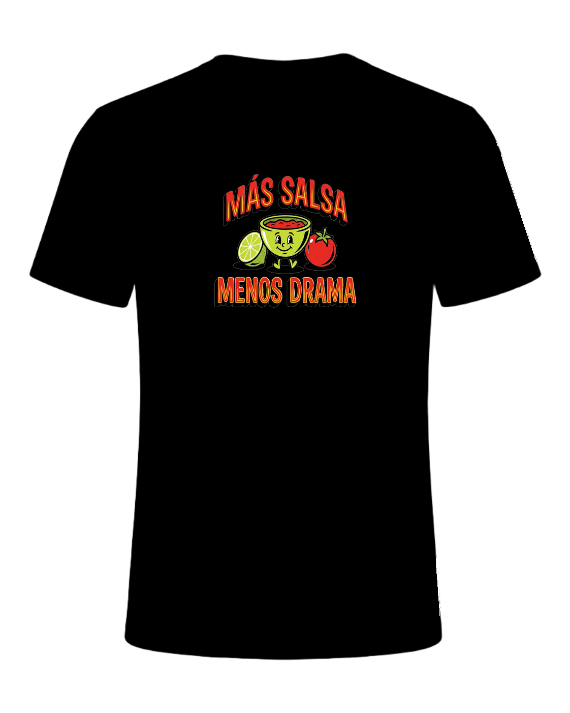 Más Salsa Menos Drama — Black