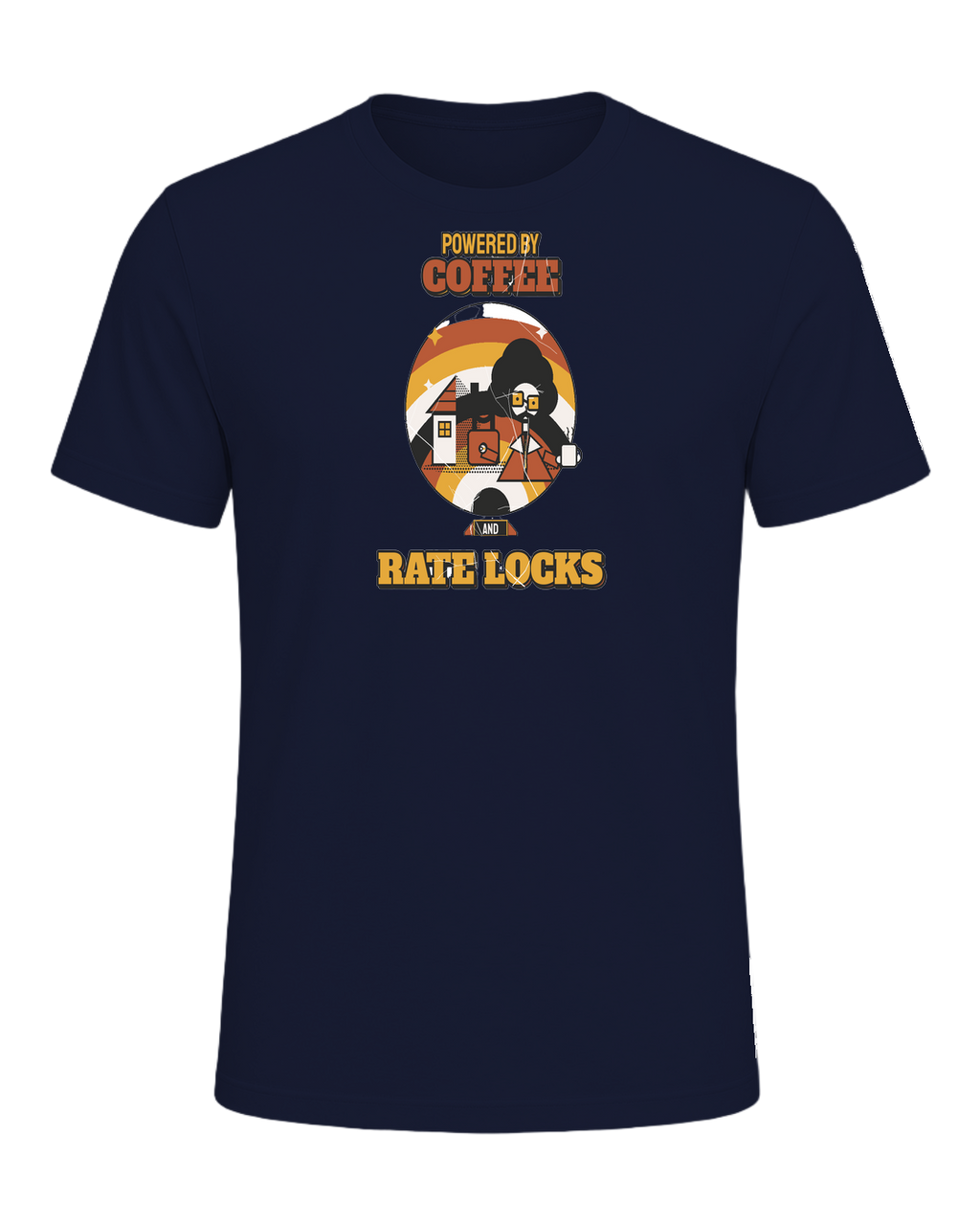 POWERED BY COFFEE AND RATE LOCKS — Navy