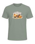 Emotional Support Chickens Tee — Sage