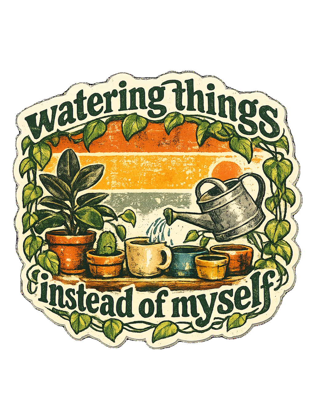 Watering Things Instead Of Myself Tee