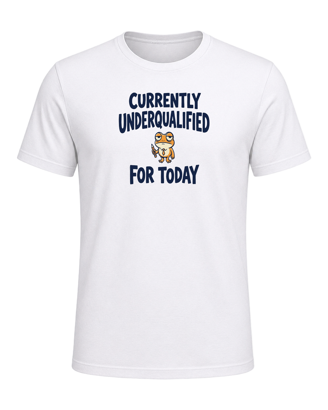 CURRENTLY UNDERQUALIFIED FOR TODAY — White