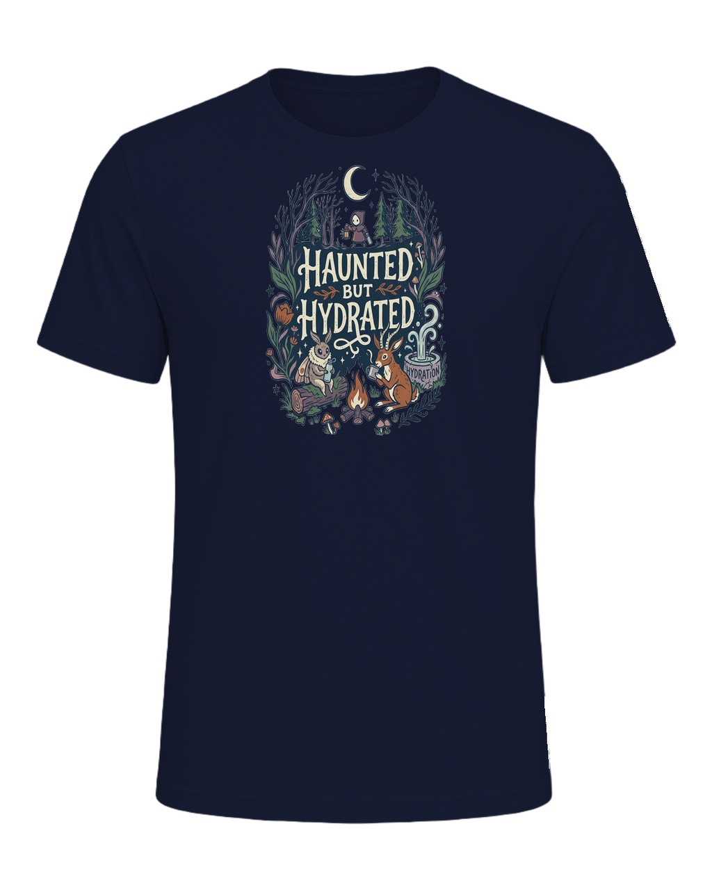 HAUNTED BUT HYDRATED — Navy