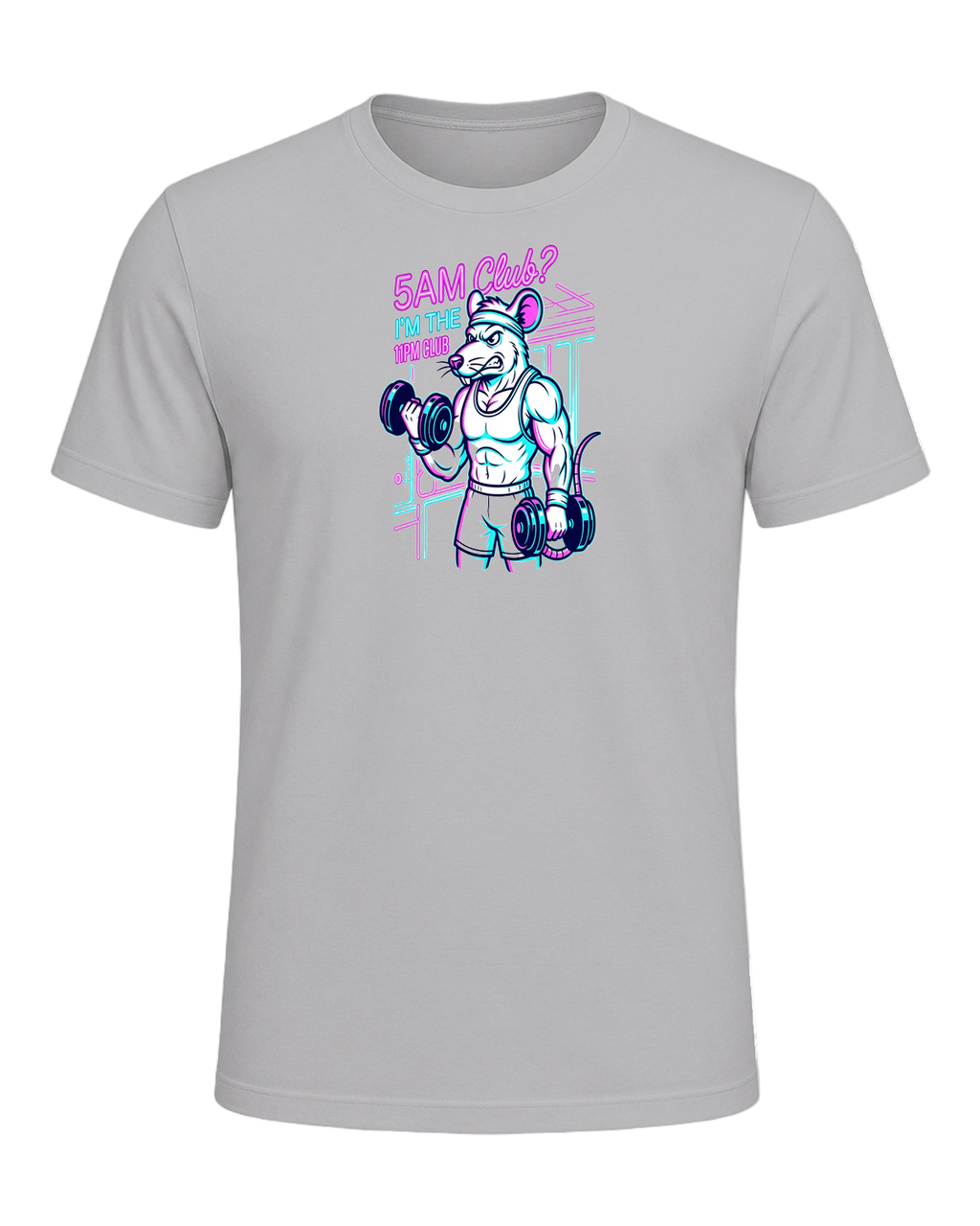 Gym Rat Night Owl — Athletic Heather
