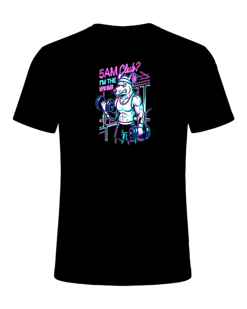 Gym Rat Night Owl — Black
