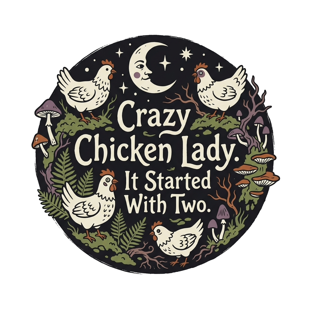 Crazy Chicken Lady. It Started With Two.