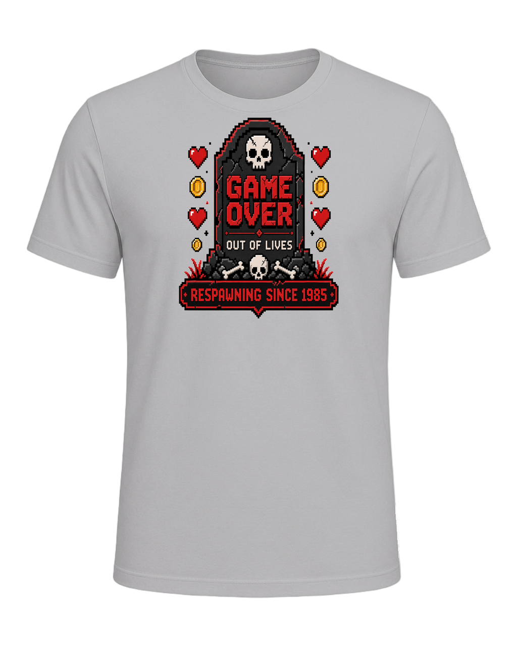 Game Over Humor — Athletic Heather