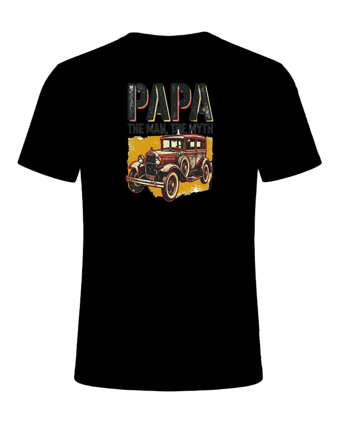 PAPA: THE MAN, THE MYTH — Black