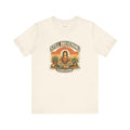 Funny Burnout T-Shirt — Still Breathing, Somehow — meditation mindful t-shirt design by Margaux