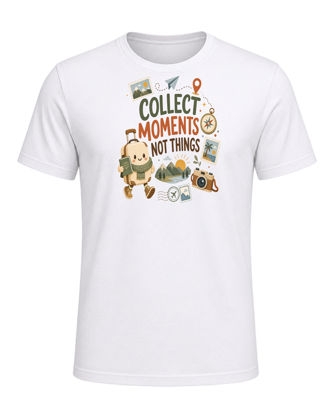 COLLECT MOMENTS NOT THINGS — White