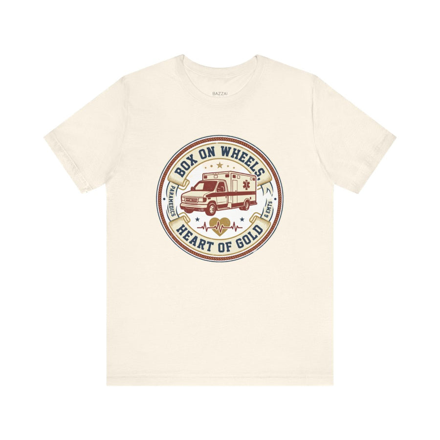 Ambulance Crew T-Shirt — Box on Wheels, Heart of Gold