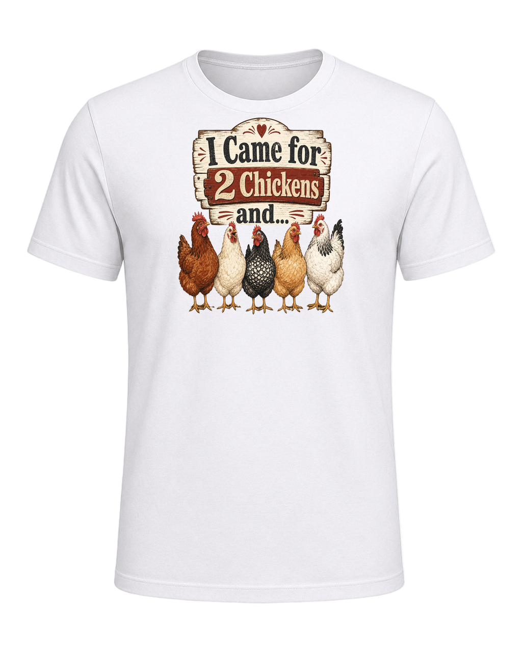 Chicken Math (Backyard Farmer) — White