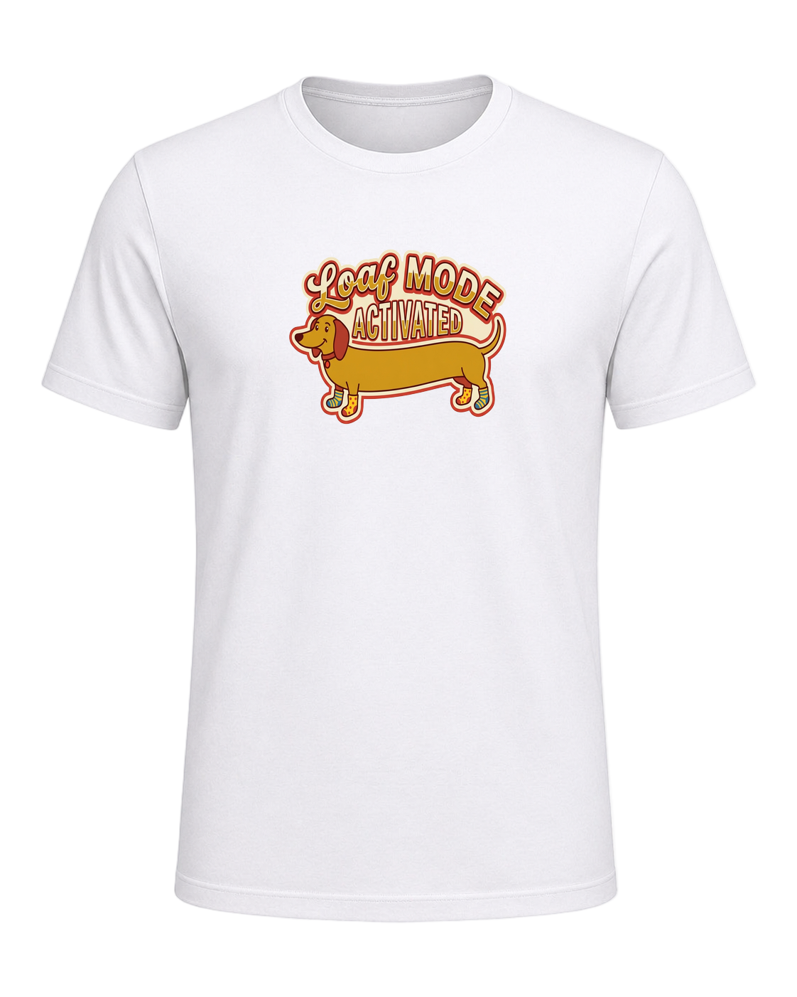 Dachshund Sausage Dog Humor — White