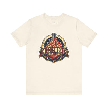 Funny Hot Sauce T-Shirt — Mild Is a Myth