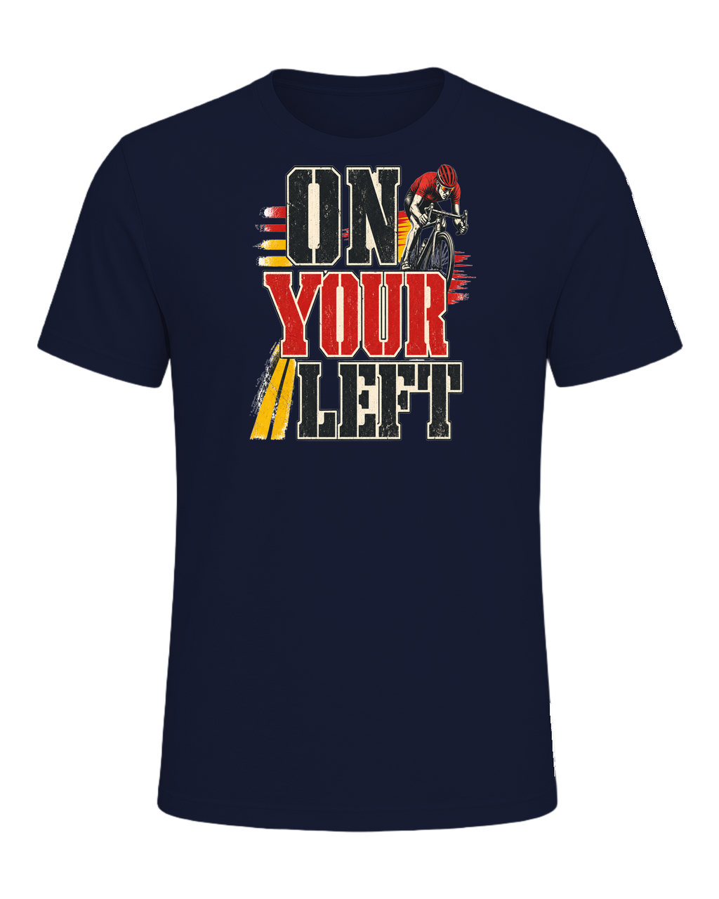 ON YOUR LEFT — Navy