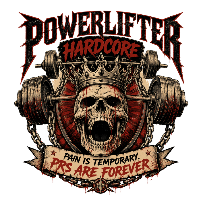 Pain Is Temporary, PRs Are Forever (Aggressive Metal)