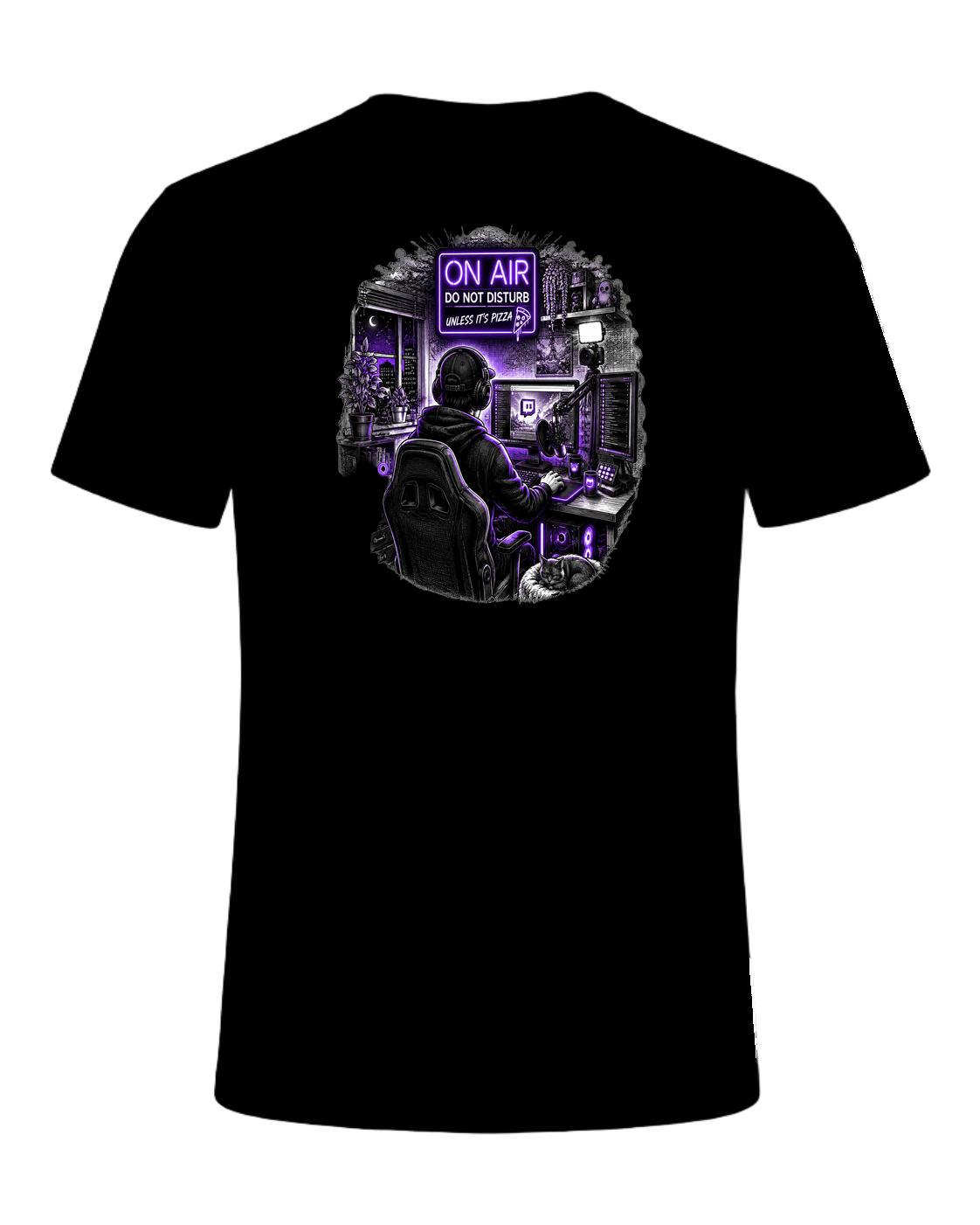 Streamer Life — Black