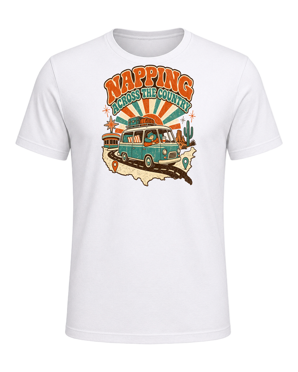 NAPPING ACROSS THE COUNTRY — White