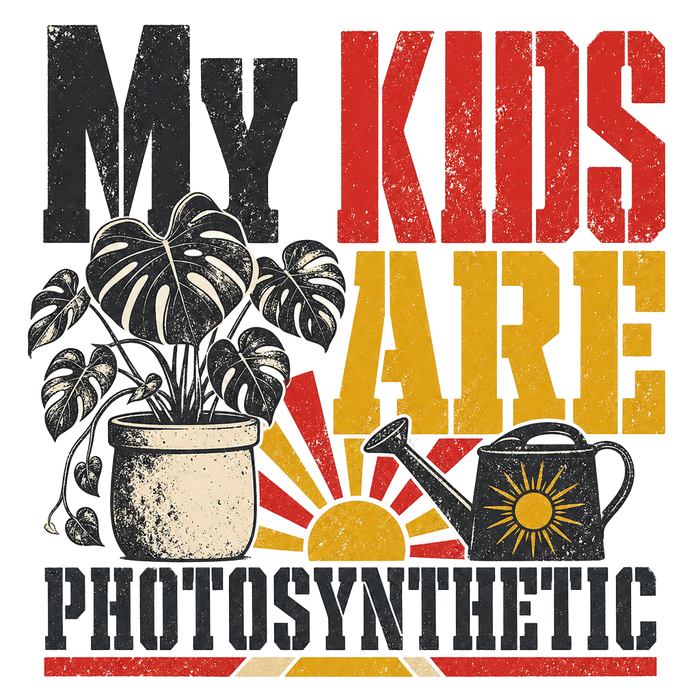 My Kids Are Photosynthetic - Bold Text Tee