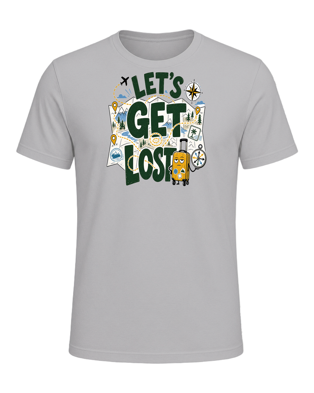 LET'S GET LOST — Athletic Heather