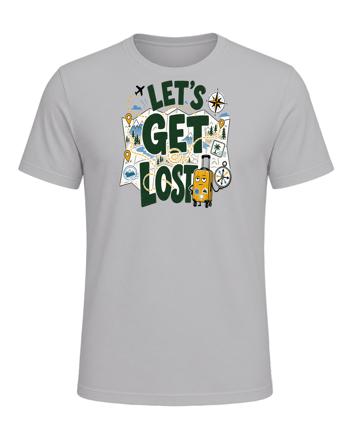 LET'S GET LOST — Athletic Heather